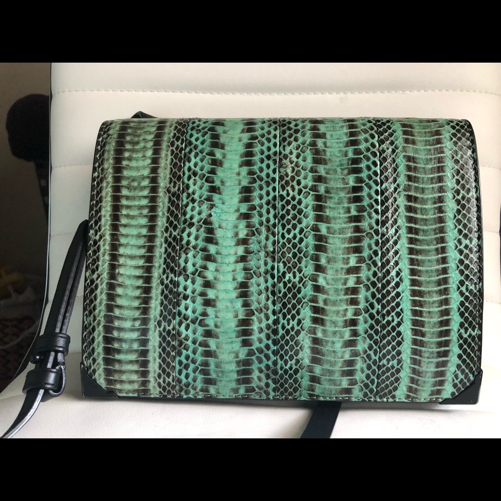 Alexander wang 'Prisma' genuine snakeskin bag
